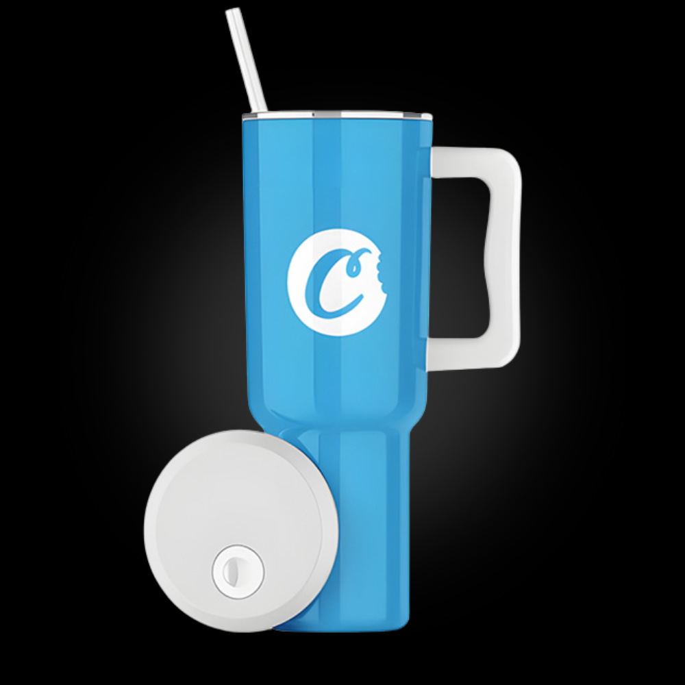 Cookies Thermos Goodies avec biscuits emballés dans une boîte en acier inoxydable, idéal pour garder les collations fraîches.